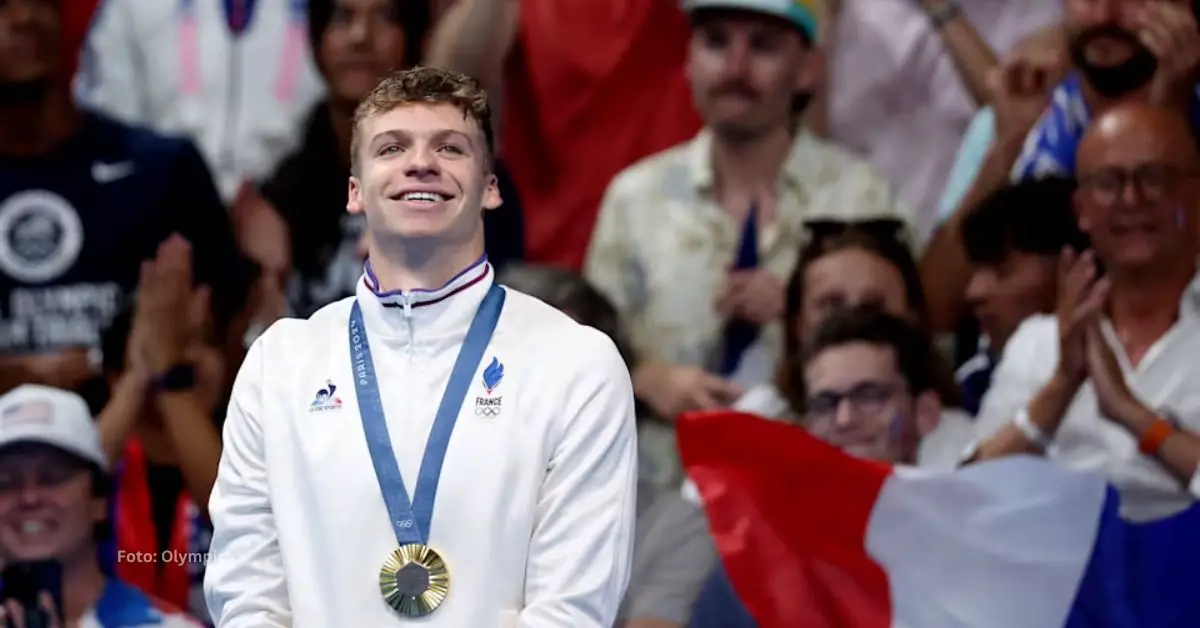 Leon Marchand consiguió su cuarta medalla de oro en París 2024