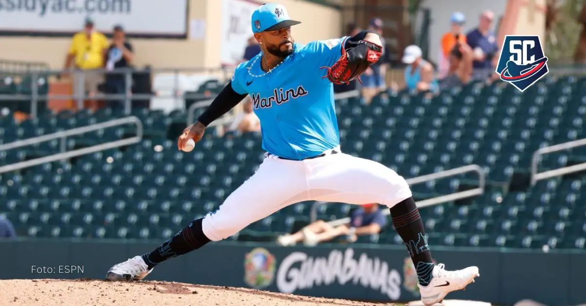 En las Grandes Ligas, Vladimir Gutiérrez este año ha visto acción en un solo partido con Miami Marlins