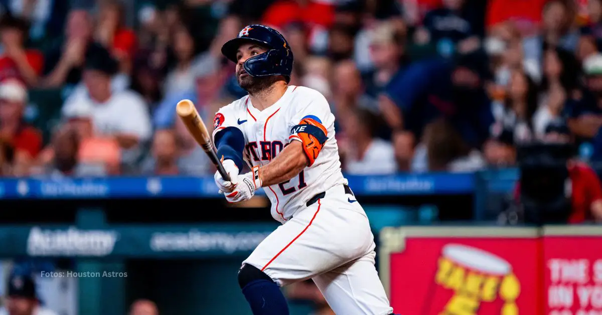 Venezolano Jose Altuve con Houston Astros