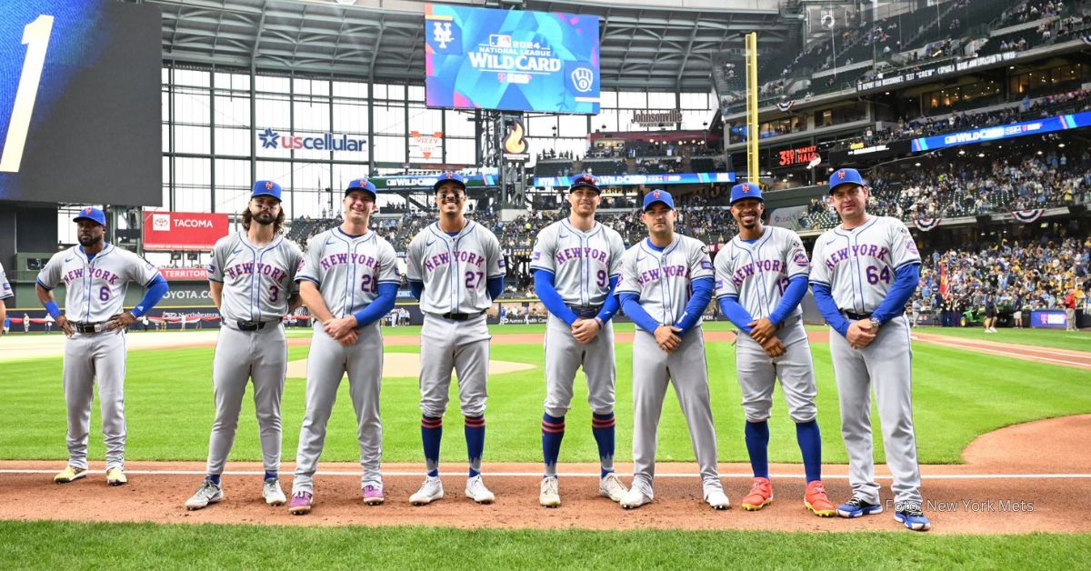 The New York Mets have announced their lineup for Game 2 against Milwaukee